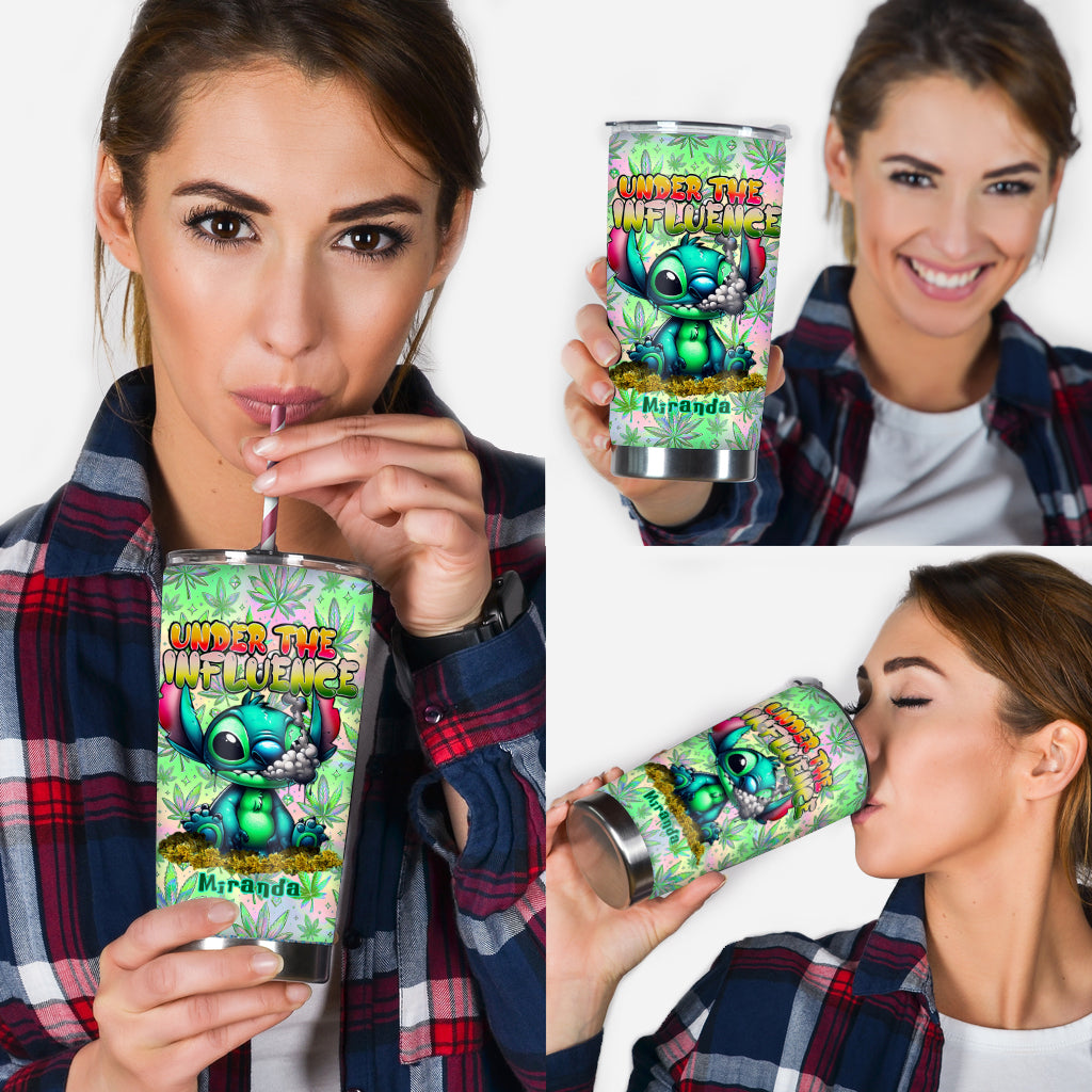 Under The Influence 420 - Personalized Weed Tumbler