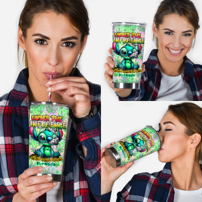 Under The Influence 420 - Personalized Weed Tumbler