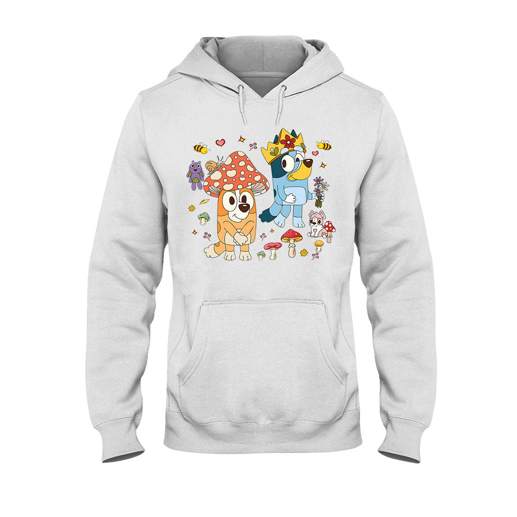 Mushroom Pattern - Mouse T-shirt And Hoodie