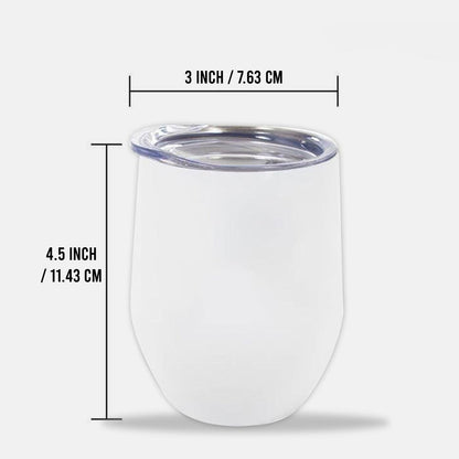 Halloween Horror Characters - Personalized Wine Tumbler