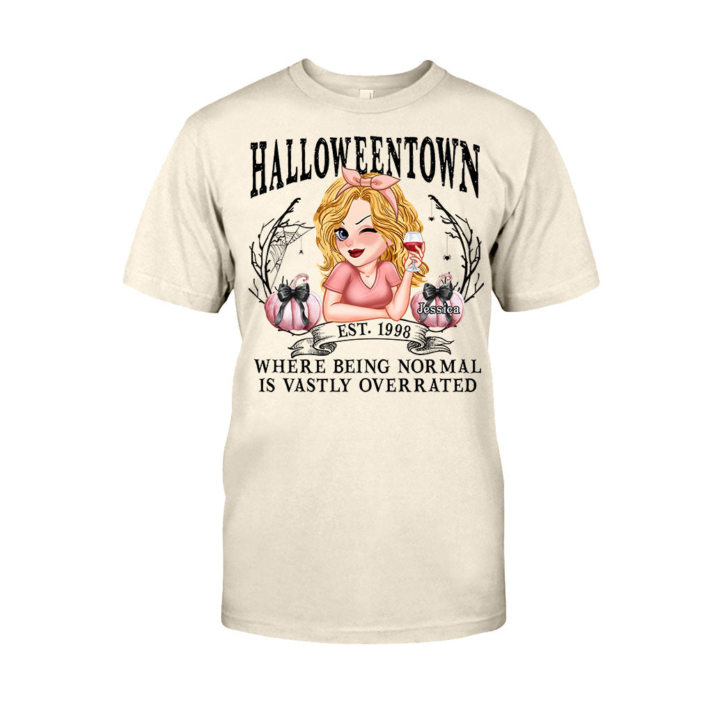 Halloweentown Where Being Normal Is Overrated - Personalized T-shirt And Hoodie