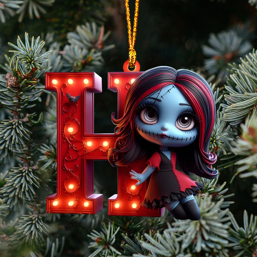 Nightmare Alphabet - Personalized Nightmare Ornament