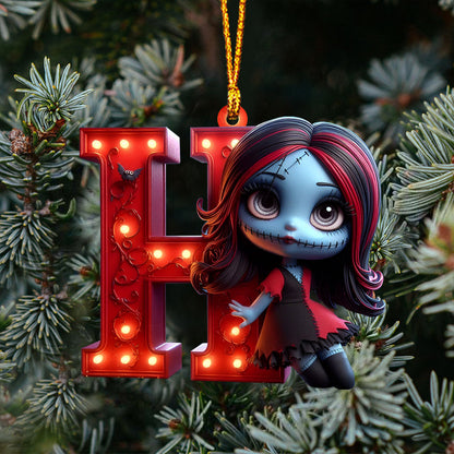 Nightmare Alphabet - Personalized Nightmare Ornament