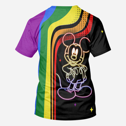 Pride Me - Personalized Mouse All Over Shirt