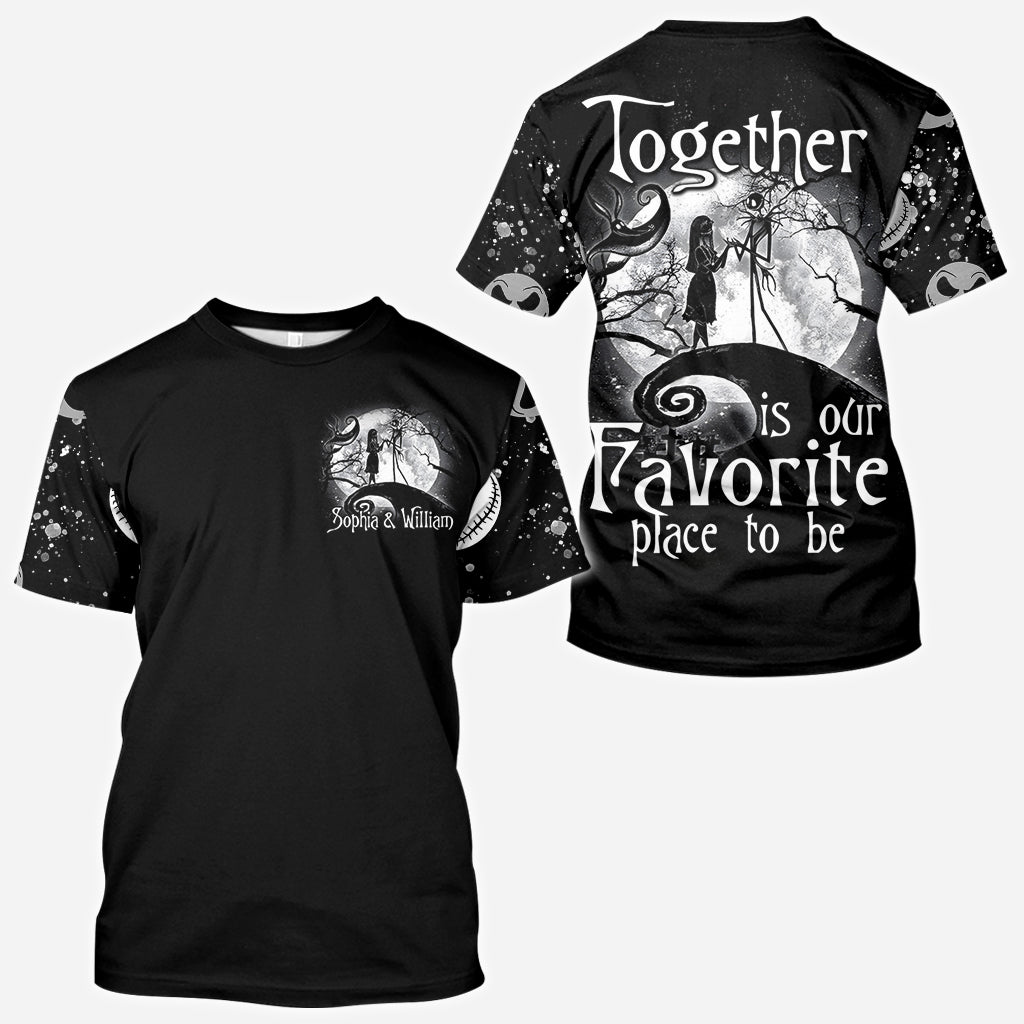 Together Since - Personalized Nightmare All Over Shirt
