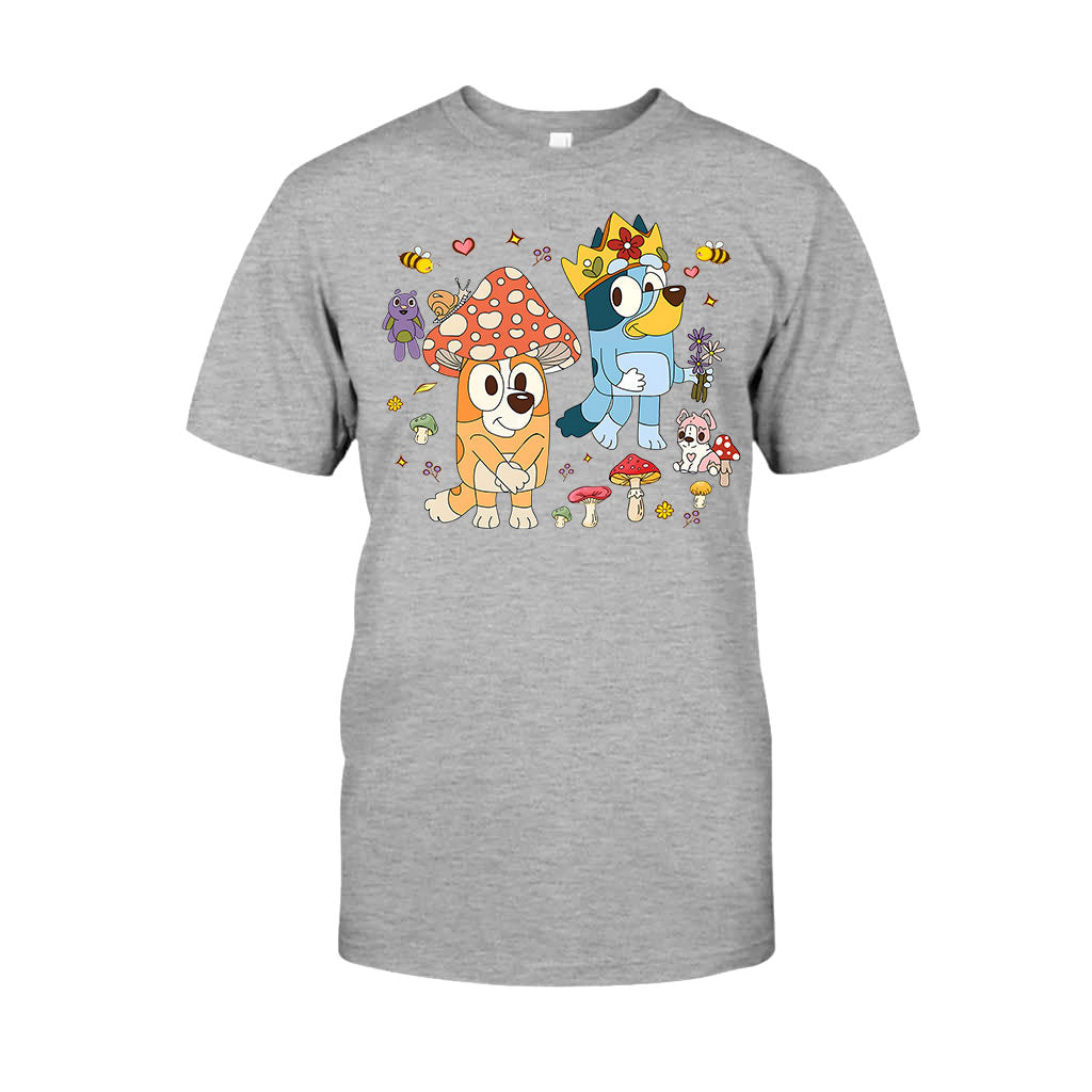 Mushroom Pattern - Mouse T-shirt And Hoodie