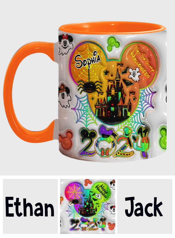 Happy Halloween - Personalized Mouse Accent Mug