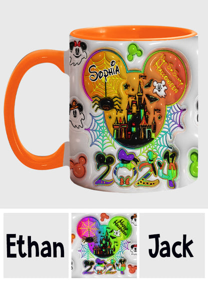 Happy Halloween - Personalized Mouse Accent Mug
