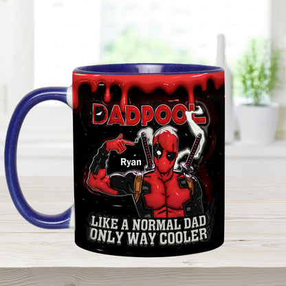 Dadpool Personalized Mug - Personalized The Psychopath Accent Mug