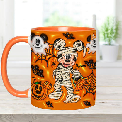 Happy Halloween - Personalized Mouse Accent Mug