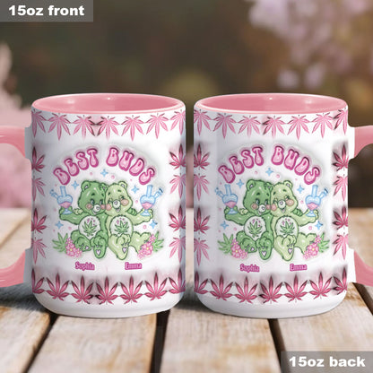 Best Buds - Personalized Weed Accent Mug