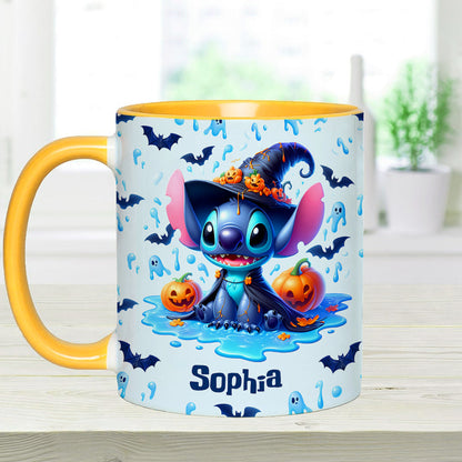 Happy Halloween - Personalized Ohana Accent Mug