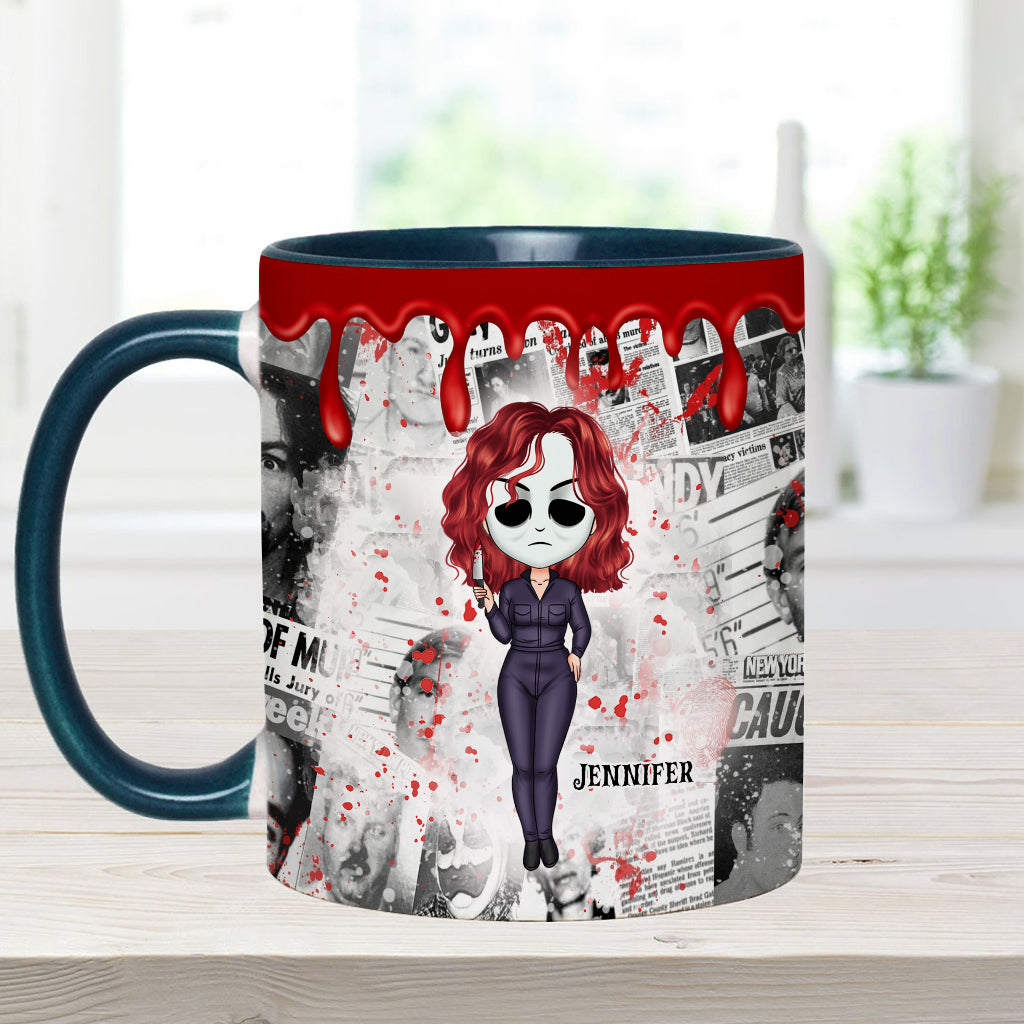 They'll Never Find You - Personalized Accent Mug