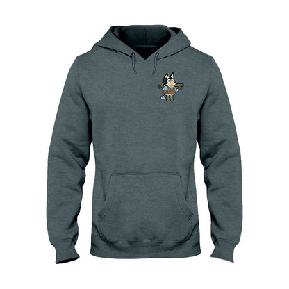 Tactical Dad Bluey T-shirt And Hoodie