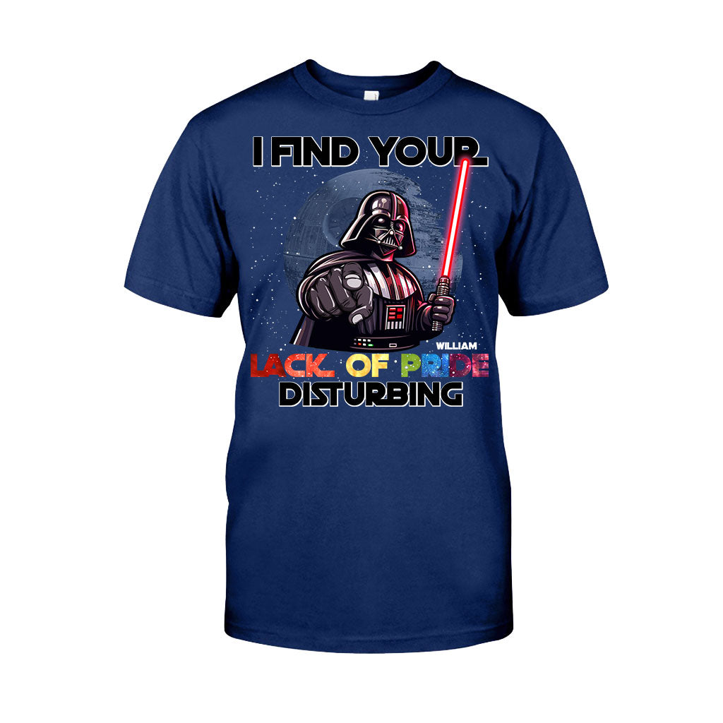 I Find Your Lack of Pride Disturbing - Personalized LGBT Support T-shirt And Hoodie