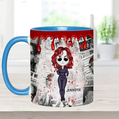They'll Never Find You - Personalized Accent Mug