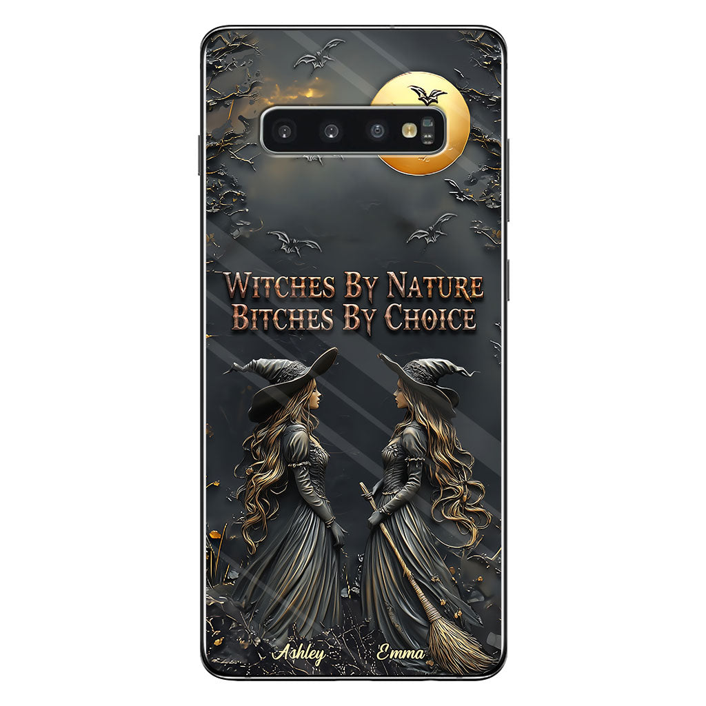 Witches By Nature Bitches By Choice - Personalized Bestie Phone Case