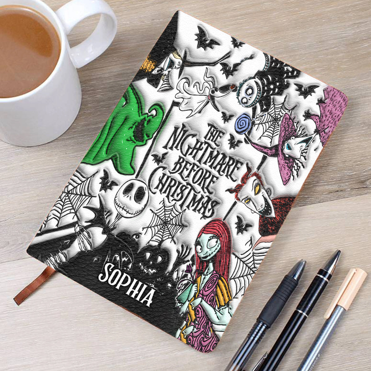 The Nightmare - Personalized Nightmare Leather Journal