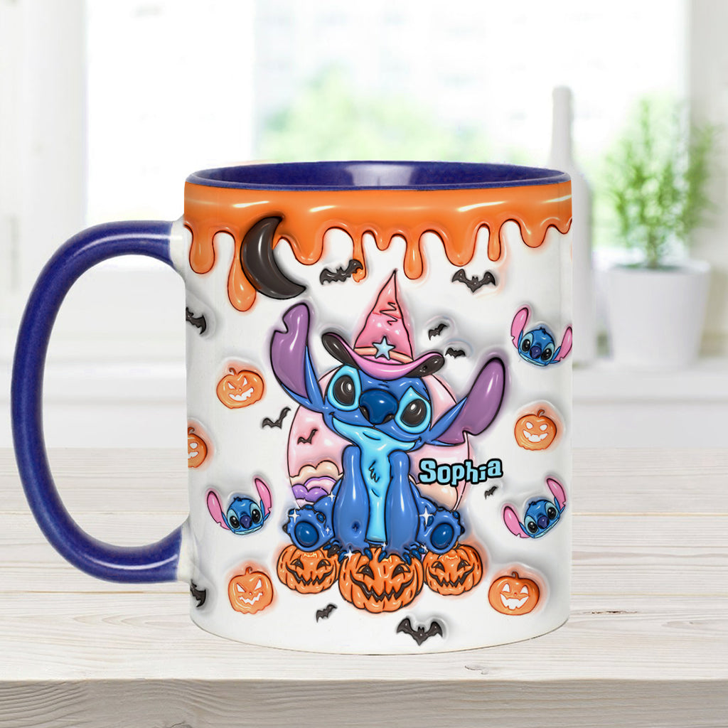 Spooky Vibes - Personalized Ohana Accent Mug