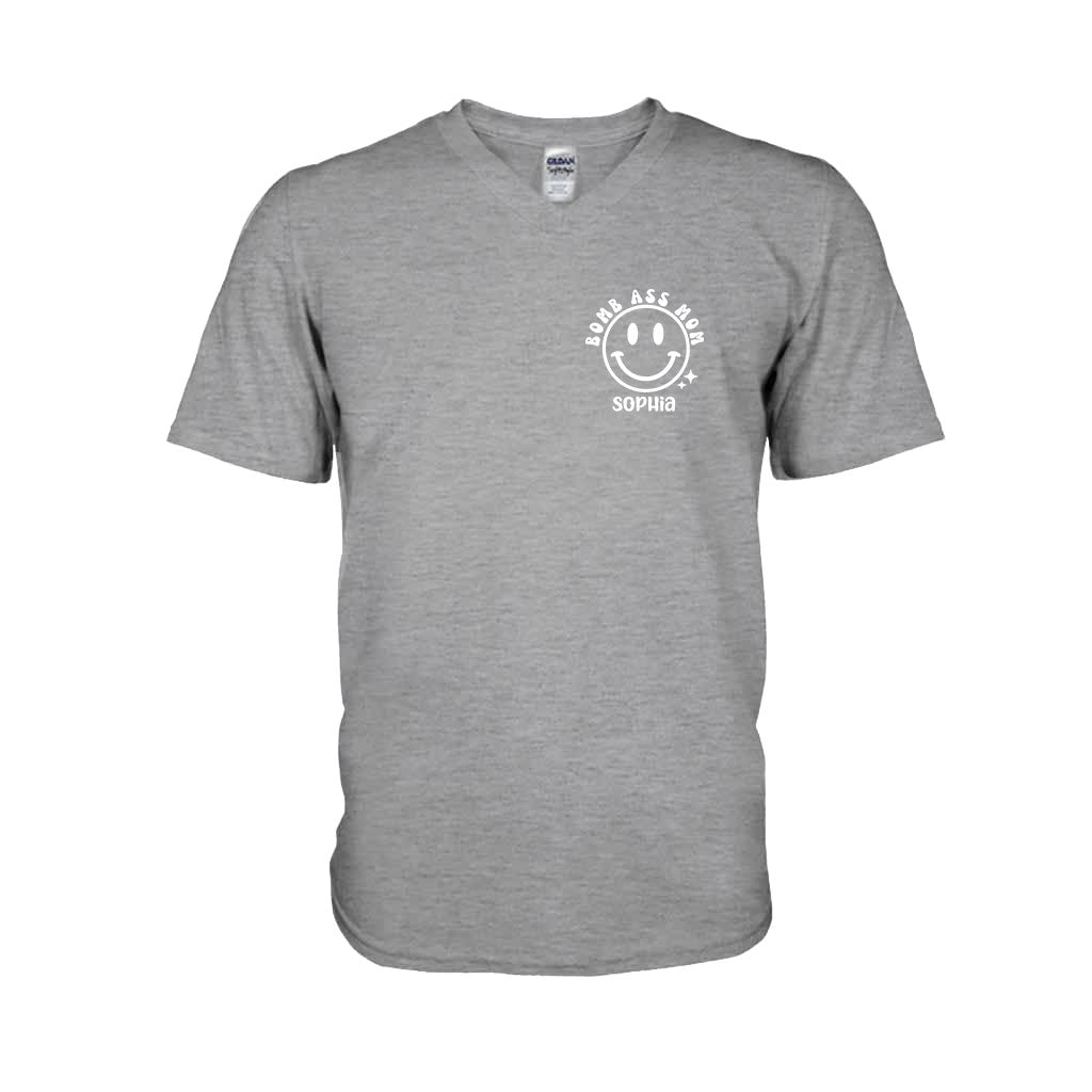 Somebody's Bomb Ass Mom - Personalized Mother T-shirt And Hoodie