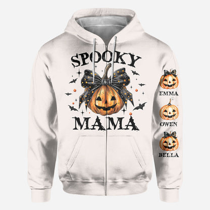 Spooky Mama - Personalized Mother All Over Shirt