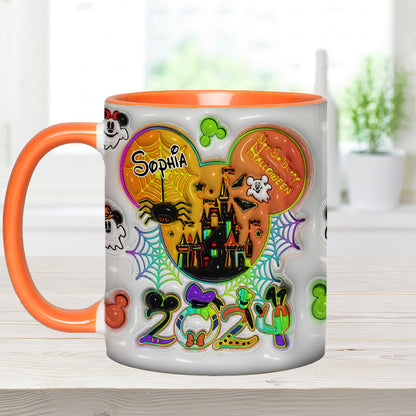 Happy Halloween - Personalized Mouse Accent Mug