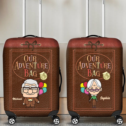 Our Adventure Bag - Personalized Mouse Luggage Cover