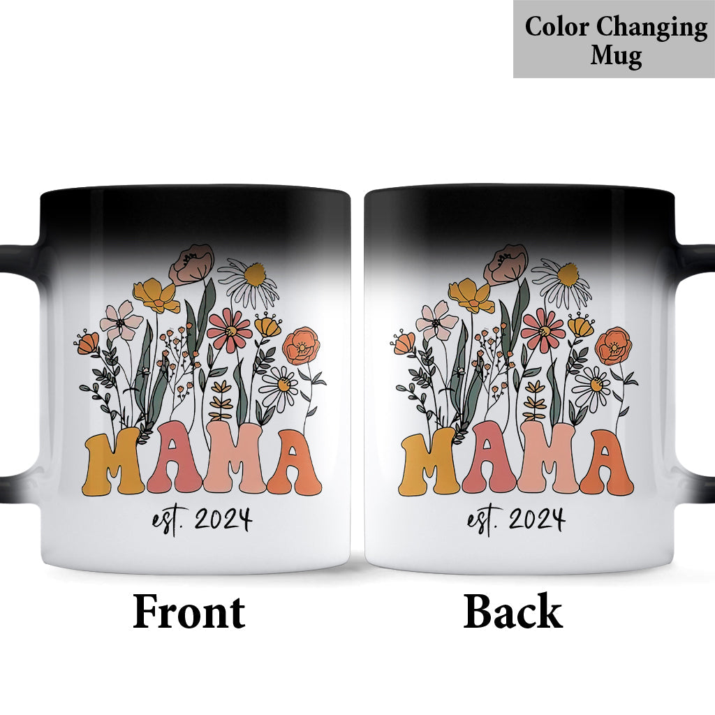 Mama Est. - Personalized Mother Mug
