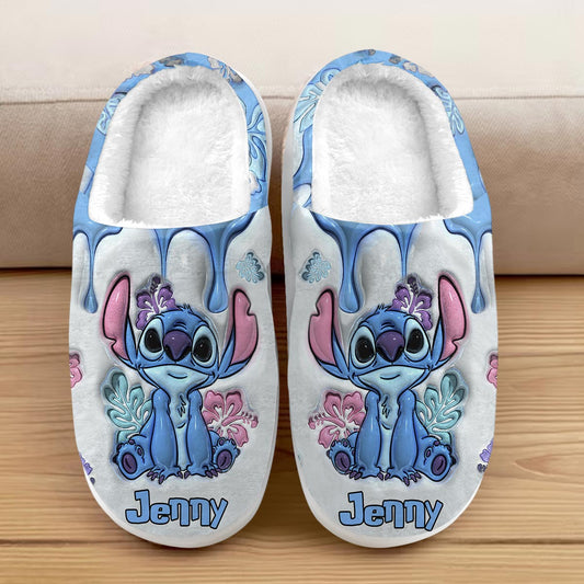 Ohana Means Family - Personalized Ohana Slippers