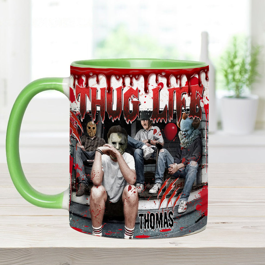 Thug Life - Personalized Accent Mug