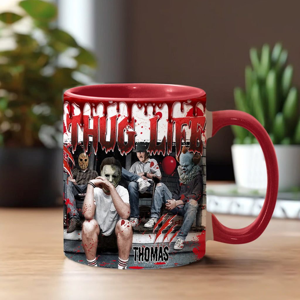 Thug Life - Personalized Accent Mug
