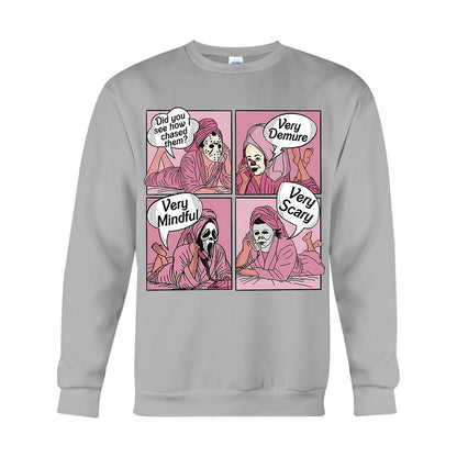 Very Demure, Very Mindful, Very Spooky T-shirt & Hoodie