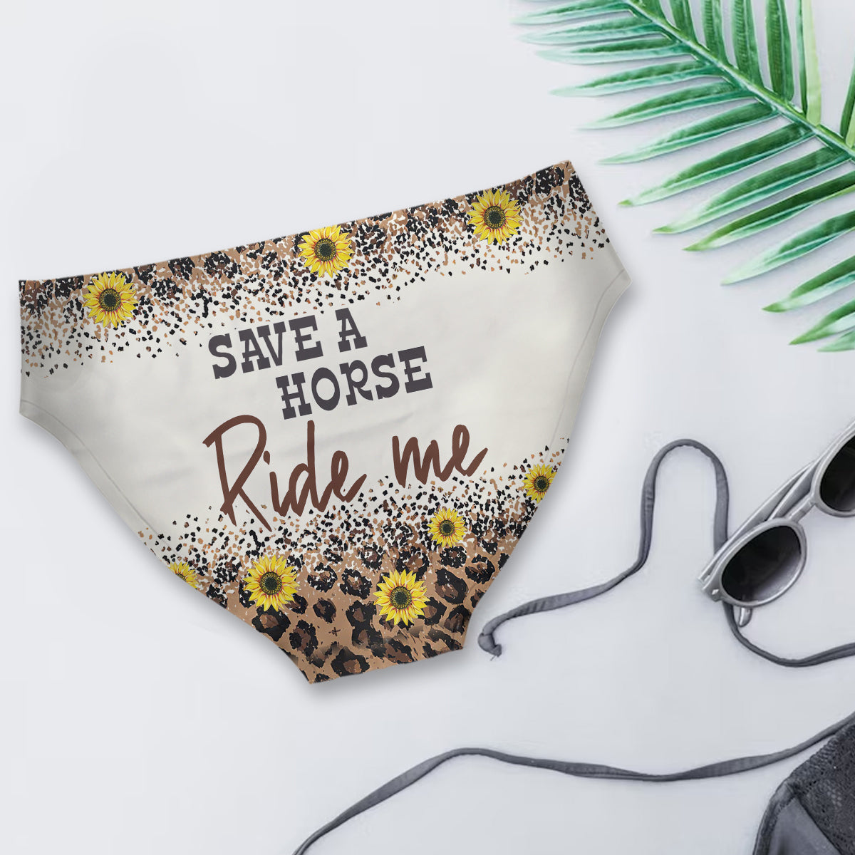Save A Horse Ride Me - Personalized Horse Women's Briefs
