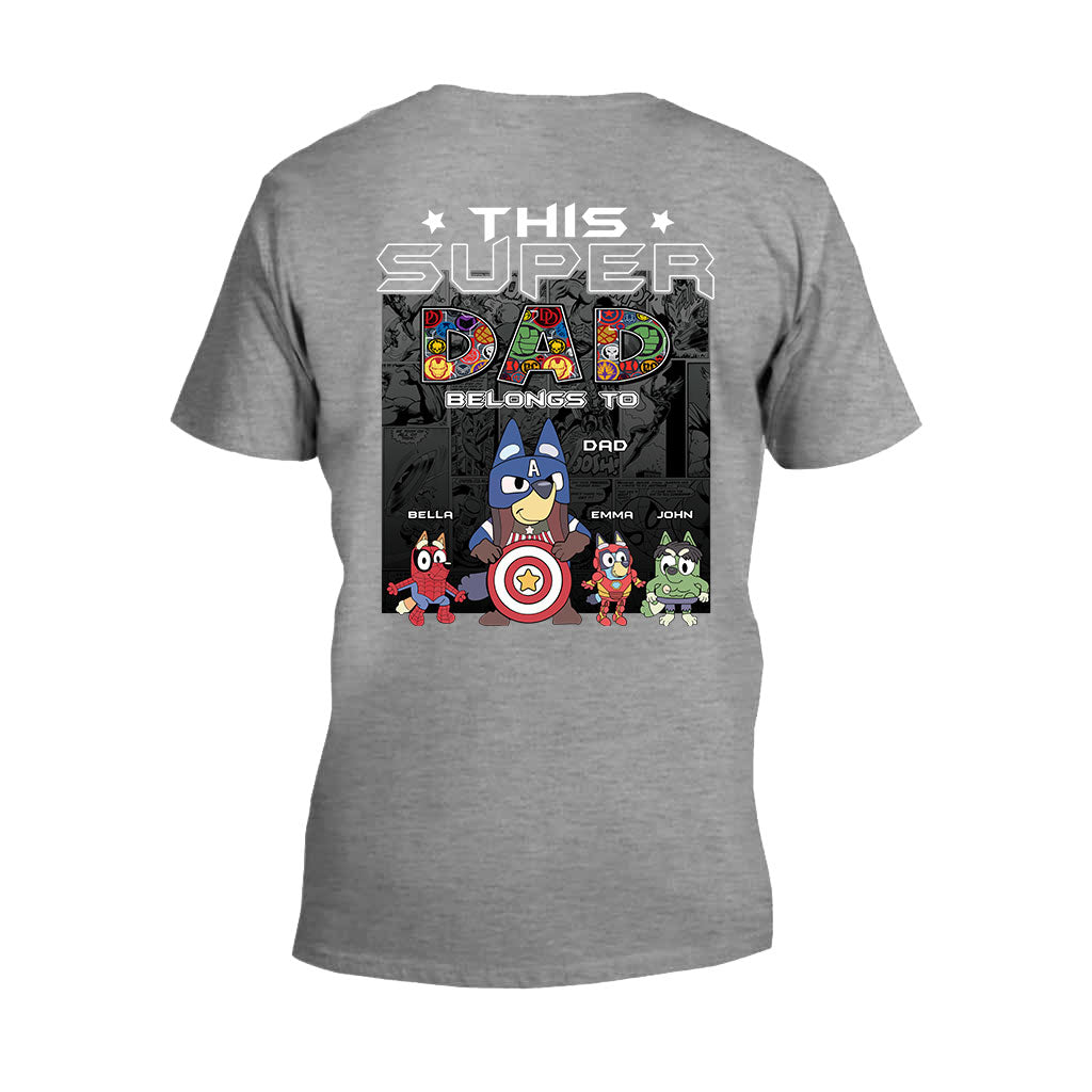 Super Dad - Personalized Father T-shirt and Hoodie