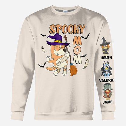 Spooky Mom - Personalized Mother All Over Shirt