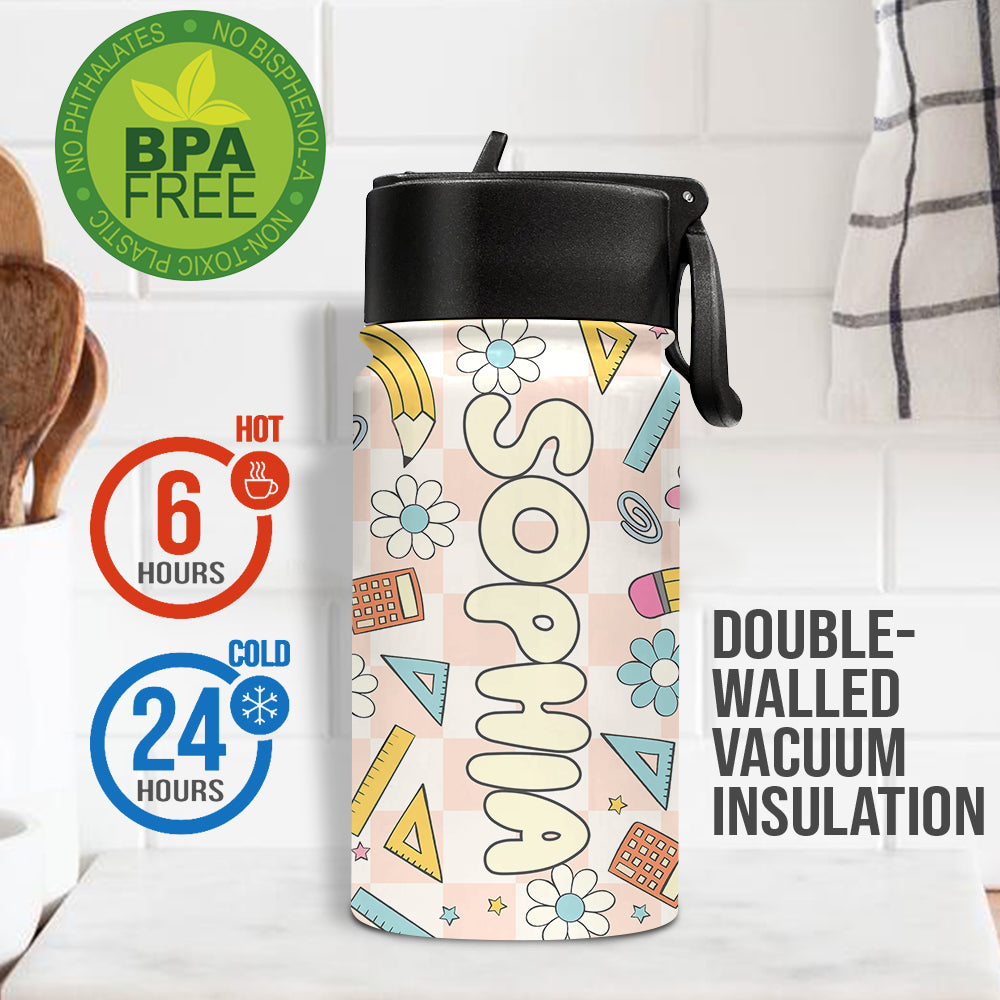 Ready To Crush School - Personalized Kids Water Bottle