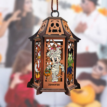 Happy Halloween - Personalized Mouse Laser Cut Lantern