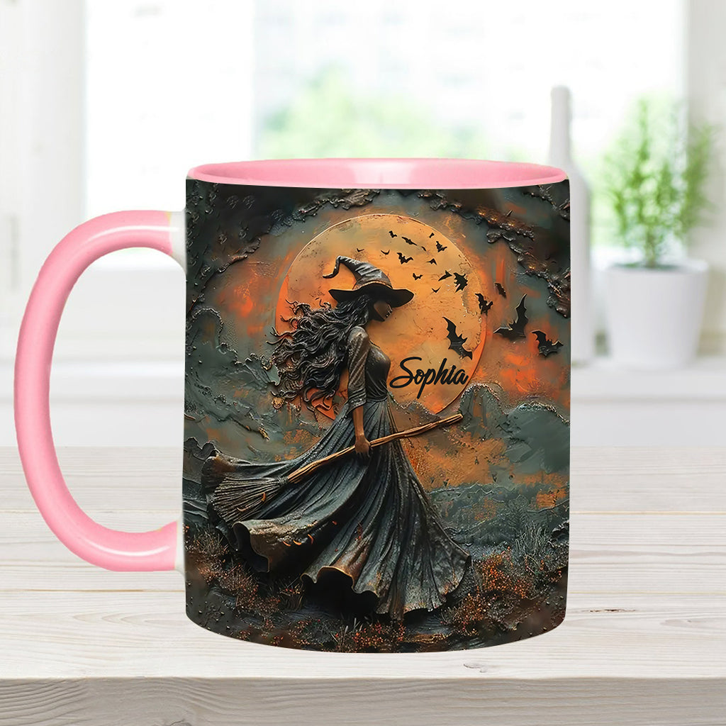 Beautiful Witch - Personalized Witch Accent Mug