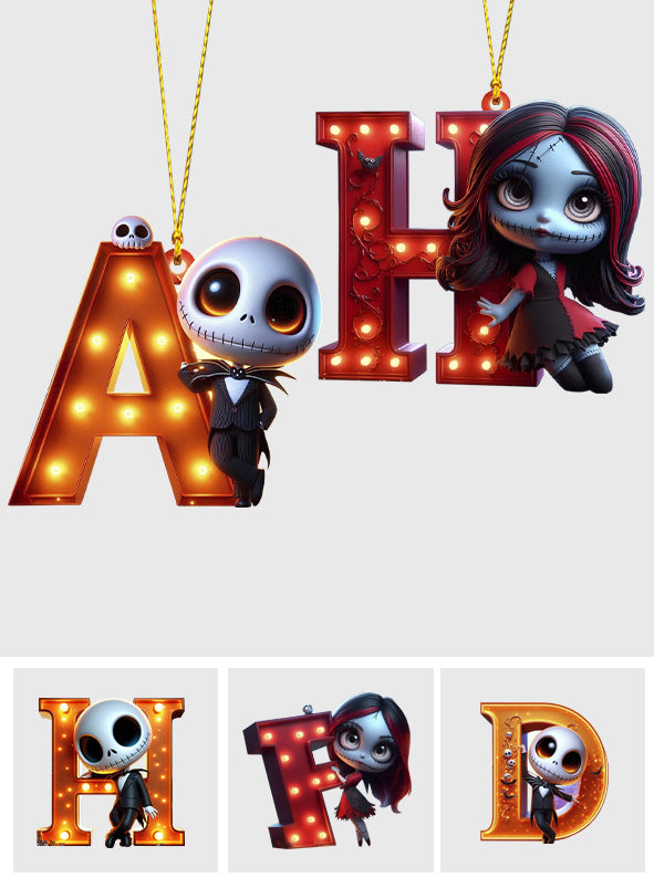 Nightmare Alphabet - Personalized Nightmare Ornament