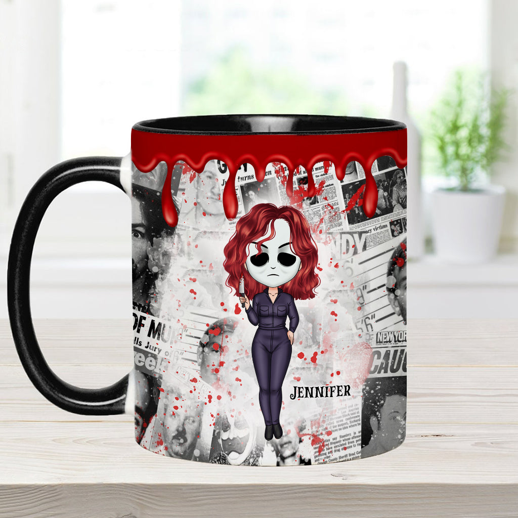 They'll Never Find You - Personalized Accent Mug