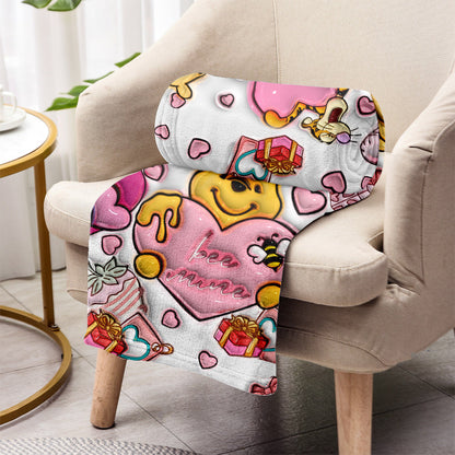 Be My Lover - Personalized Mouse Blanket