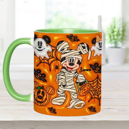 Happy Halloween - Personalized Mouse Accent Mug