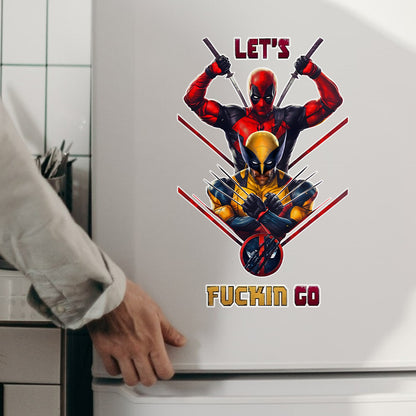 Let's Fucking Go - The Psychopath Decal Die Cut
