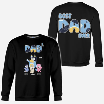 Best Dad Ever - Personalized Father All Over Shirt