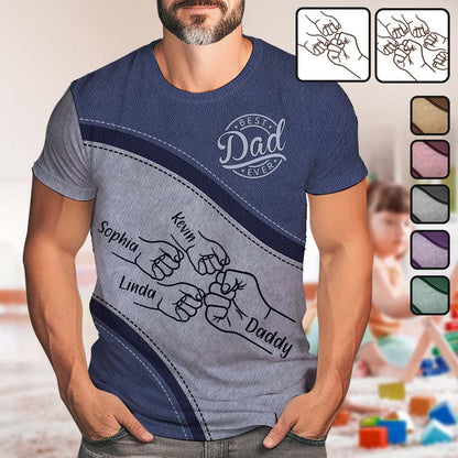 Best Dad Ever - Personalized Gift For Father All Over Shirt