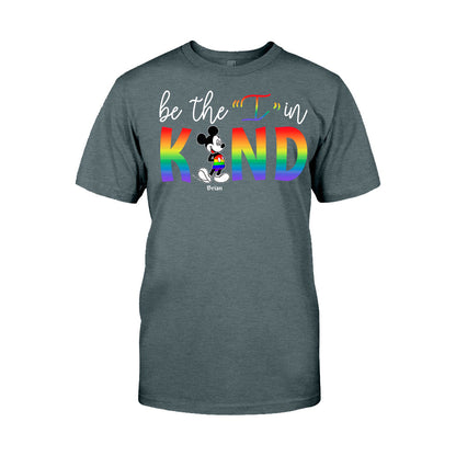 Be The I In Kind Pride - Personalized LGBT Support T-shirt And Hoodie