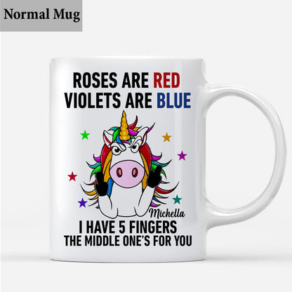Roses Are Red - Personalized Sarcasm Mug