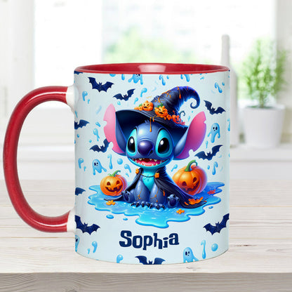 Happy Halloween - Personalized Ohana Accent Mug