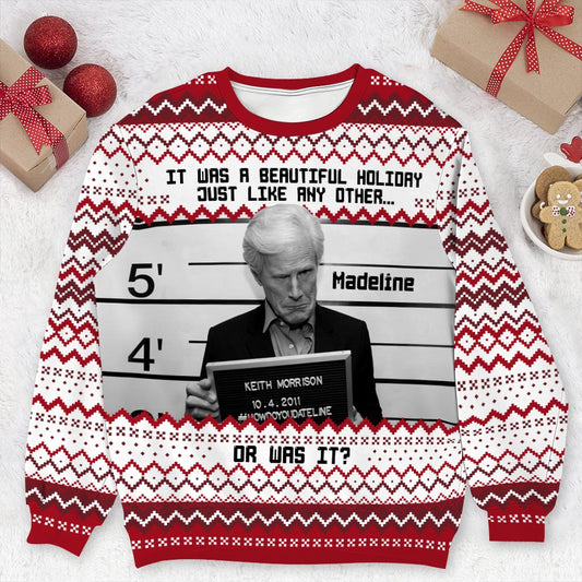 It Was A Beautiful Holiday - Personalized Ugly Sweater