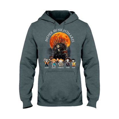 Father Of Nightmares - Personalized Father T-shirt And Hoodie